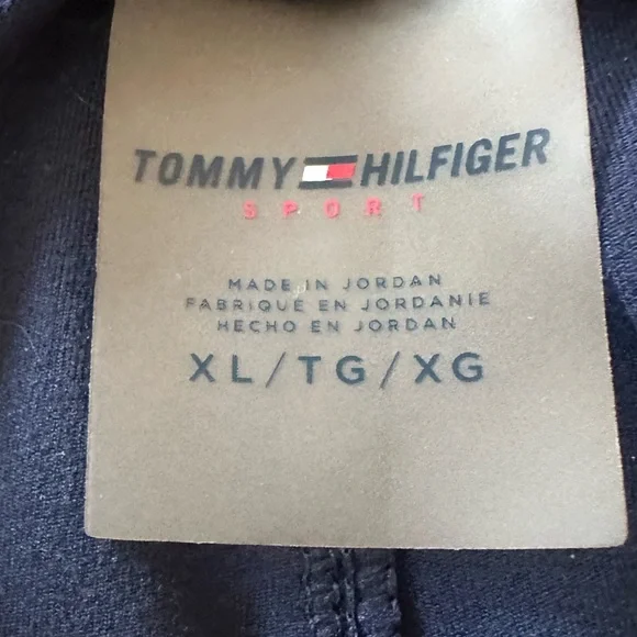 Tommy Hilfiger Sport Navy Blue Joggers Sz XL EUC - Picture 3 of 4